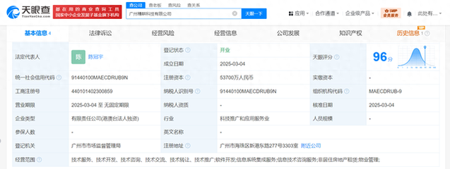 抖音集團廣州新設(shè)科技公司，加碼軟件開發(fā)與技術(shù)轉(zhuǎn)讓布局